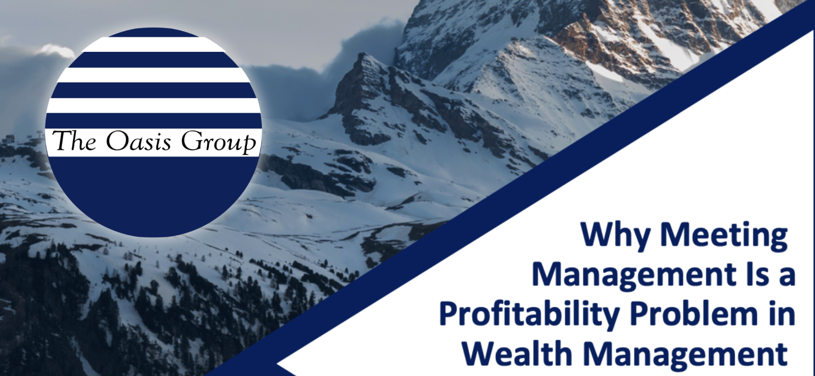 Why Meeting Management Is a Profitability Problem in Wealth Management